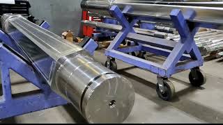 4140 ChroMoly Shafts Machining amp Assembly into Giant Shredder [upl. by Naus]