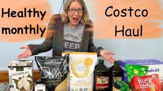 Costco Healthy Shopping Haul  Monthly Staples [upl. by Aital987]