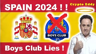 2024 EUROS SPAIN Token Can 100x Boys Club Launch On Solana amp Dirty Lies on TwX memes gaming ai [upl. by Demmahum]