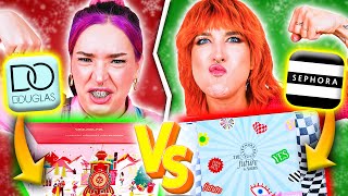 ♦ BITWA KALENDARZY ADWENTOWYCH🔥 Douglas vs Sephora ♦ Inchidris i Agnieszka Grzelak Beauty [upl. by Huan87]