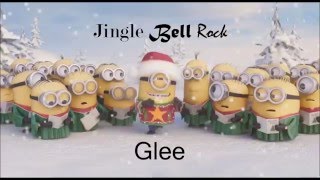 Jingle Bell RockMinions VoiceGlee  Jingle Bell Rock Cute voice [upl. by Atikahs]