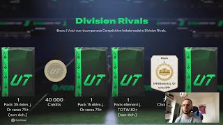 300K CRÉDIT DANS MES RÉCOMPENSES DIV RIVALS  Pack Opening EAFC25 [upl. by Delly137]