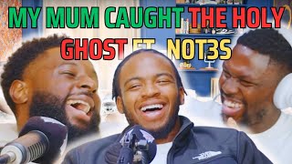 MY MUM CAUGHT THE HOLY GHOST Ft not3sofficial 90s Baby Show [upl. by Lyns367]