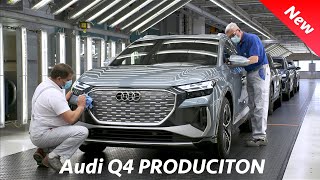 Audi Q4 eTron 2022 CRAZY PRODUCTION  This is how its made [upl. by Marko581]