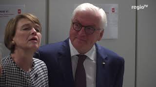 Bundespräsident Steinmeier besucht Berufsschulen  190418 [upl. by Itsyrk]