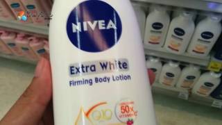 Nivea Extra White Firming Body Lotion 50x Vitamin C Q10 amp Collagen 400mL [upl. by Enived]