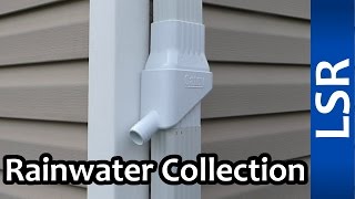 Easy Rainwater Collection  Oatey Mystic [upl. by Nahtanha]