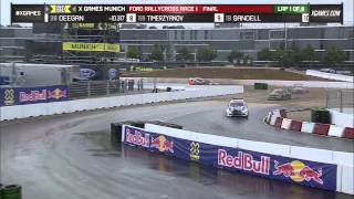 Doran wins RallyCross Race No 1 [upl. by Redmund]