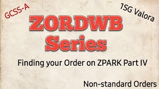 Finding your Order on ZPARK Part 4 [upl. by Elin]