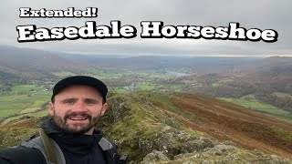 Easedale horseshoe extended Grasmere Lake District hiking 251024 [upl. by Baniaz]