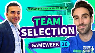 🏆 FPL TEAM SELECTION GW26  Gianni  Ali  Fantasy Premier League Tips 202324 [upl. by Jocelin]