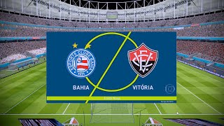 BAHIA X VITÓRIA BRASILEIRÃO PES 2017 PATCH BMPES 2024 [upl. by Pournaras823]