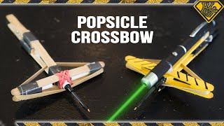 DIY Pocket Crossbow TKOR Guide To Pocket Clothespin Crossbow Mini Crossbow Micro X Box and More [upl. by Rbma]