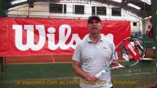 Raquete de Tenis Wilson Juice 100 BLX [upl. by Ford]