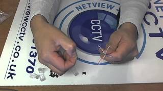 How to use a Load Bar with RJ45 Crimps to terminate cat5e Solid Copper cable [upl. by Euqinomod216]