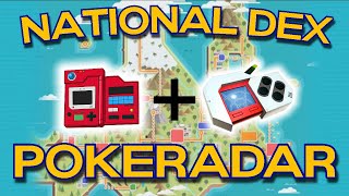 How to get NATIONAL DEX and POKERADAR in Pokemon Diamond Pearl and Platinum [upl. by Alenas]