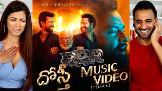 DOSTI Telugu  RRR  HemaChandra MM Keeravaani  NTR Ram Charan  SS Rajamouli Dosti REACTION [upl. by Odidnac]