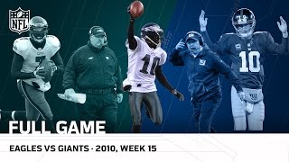 Miracle at the New Meadowlands  Eagles vs Giants Week 15 2010  NFL Full Game [upl. by Yc]