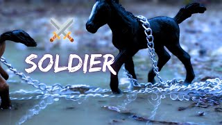 Schleich music video  Soldier  Schleich horses movie [upl. by Natsrik]