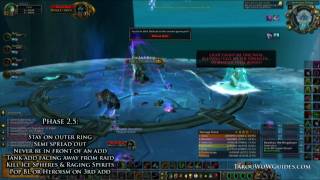 The Lich King Strategy Guide  Icecrown Citadel  Tarou WoW Guides  World of Warcraft [upl. by Adnoval]