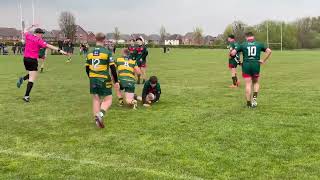 Halton Farnworth 1410 Woolston Rovers U15 Highlights Like and Subscribe 👍 rugbyleague rugby [upl. by Eedyak857]