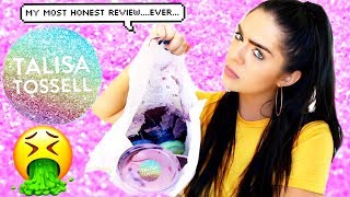 100 Honest Talisa Tossell Slime Review please watch  Nichole Jacklyne [upl. by Nimrac]