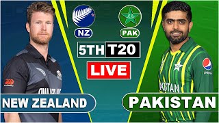 PAK Vs NZ Live  Pakistan Vs New Zealand 2024  PAK vs NZ 5th T20 Match Live Score Only [upl. by Allerym]