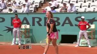 Svetlana Kuznetsova VS Serena Williams Highlight RG 2009 QF [upl. by Vedetta]