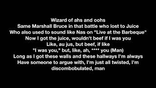 Eminem  Discombobulated Clean Lyrics [upl. by Purity153]