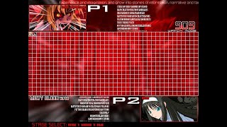 GAME MUGEN  SCREENPACK Melty Blood EVO  MBEVO [upl. by Iran]