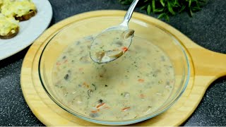 Healing depot anyone who eats this soup will not get sick Creamy mushroom soup recipe [upl. by Howarth]