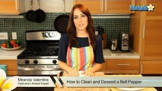 How to Clean and Deseed a Bell Pepper [upl. by Shelbi]