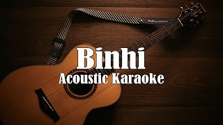 Binhi Arthur Nery Acoustic Karaoke [upl. by Chilson]