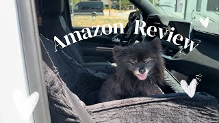 Dog Car Seat Review [upl. by Akirej]