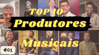 Top 10 Produtores musicais Gospel [upl. by Aihsinat]