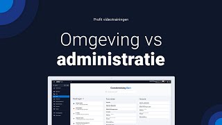 Omgeving vs administratie [upl. by Joris337]