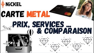 AVIS NICKEL CARTE METAL  FRAIS amp UTILISATION [upl. by Knuth94]