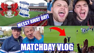 a VERY MESSY Away Day  Leyton Orient vs Birmingham City Matchday Vlog [upl. by Lomaj772]