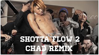 NLE Choppa  Shotta Flow 2 Remix White Verson [upl. by Nyrehtak950]