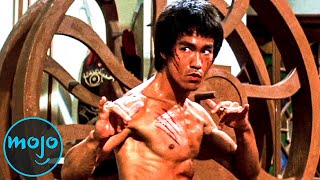 Top 10 Greatest Bruce Lee Fight Scenes of All Time [upl. by Nikkie521]