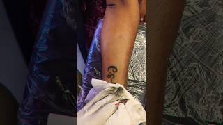 Tattoo nameart tattoo nametattoo viralvideo shortvideo Love Tattoo ❤️ [upl. by Aihsek372]