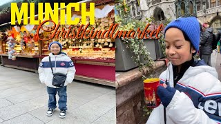 🇩🇪2022 Christkindlmarkt  Munich Germany🇩🇪 [upl. by Ramhaj]