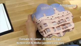 Mousepads mit eigenem Foto von PrintPlanetde [upl. by Artim]