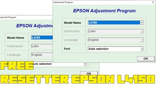 How to Reset Epson L4150 [upl. by Garibull]