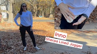 Inno Sherpa Polar Fleece Lined Jogger warm and comfy sherpa pants winterwear [upl. by Ida]