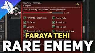 Faraya Tehi Rare Enemy Location Diablo 4 [upl. by Ahtera]