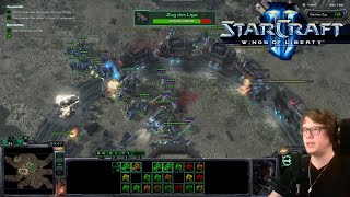 Zugüberfall SC2 Terraner 10 Schwer [upl. by Aynwat]