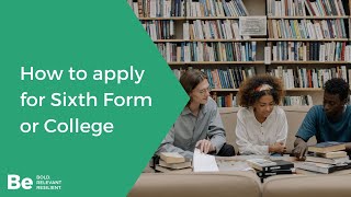 Inspira How to Apply for Sixth Form or College 2022 [upl. by Shanda949]