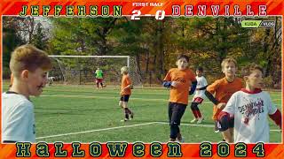 Jefferson vs Denville  Halloween Tournament Classic 2024 halloween soccertournament [upl. by Hnoj]