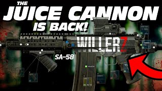 ZERO RECOIL JUICE CANNON  SA58  Escape from Tarkov [upl. by Emeline]